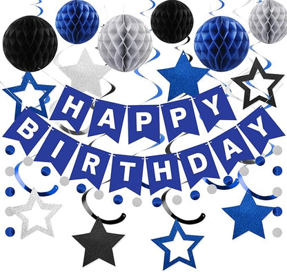 meowtastic Birthday Decorations Happy Birthday Banner by meowtastic%C2%AE%E2%80%94Idealforyourparty
