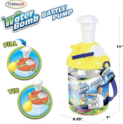 Water Balloon Pump with Tying Tool & Carrying Handle | Easy-to-Use Balloon - Image 3