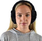 C.C Soft Winter Warm Adjustable Headband Ear Warmer Earmuffs