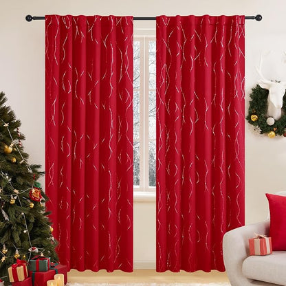 Deconovo Blackout Back Tab Curtains by Unknown