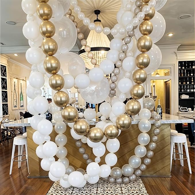 White Quick Link Balloons - Image 6