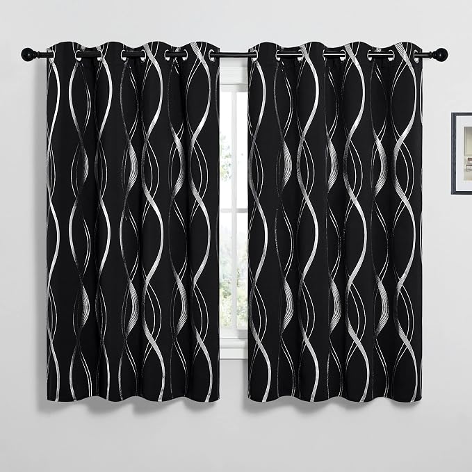 NICETOWN Black Out Window Curtains - Image 2
