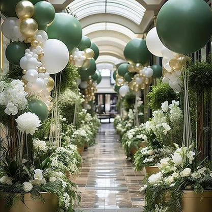 Archloon Sage Green Balloon Arch Kit - Image 6