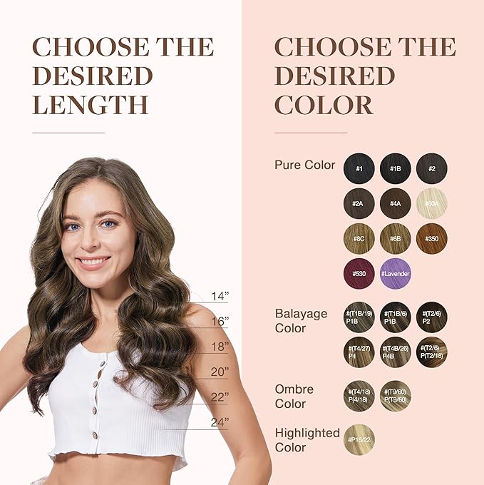 GOO GOO Clip in Hair Extensions Real Human Hair, Remy Human Hair Extensions Clip ins for Women, Natural Human Hair, 26inch 135g 7Pcs, 1B/6/1B Balayage Natural Black to Chestnut Brown