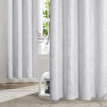 Deconovo Living Room Curtains 45 Inches Long, Thermal Insulated, Room Darkening - Image 3