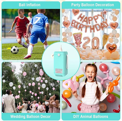 Ball Pump Balloon Pumps Electric, Balloon Pump Portable Long Animal Balloon Pump - Image 6