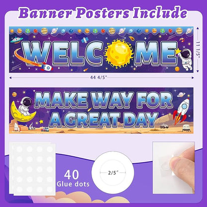 COCHIE Back to School Classroom Decorations Banner Poster, 2 Sheet Large - Image 2