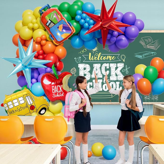 Back to School Balloon Garland Arch Kit - Image 3
