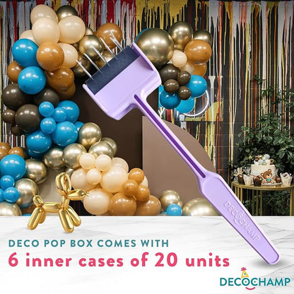 DECOPOP Balloon Popper – Decorator Balloon Striker Tool, Party Supply Tool Kit - Image 6