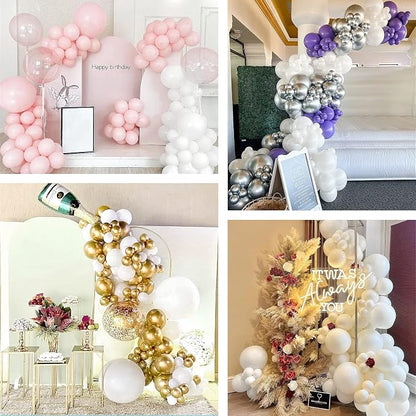 50 Pack White Balloons 12 Inch - Image 7