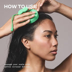JOOY Scalp Energizing Brush – Handheld Soft Silicone Scalp Scrubber for Hair Growth & Circulation – Stimulates Scalp, Enhances Product Absorption, Reduces Hair Loss – Lightweight & Ergonomic