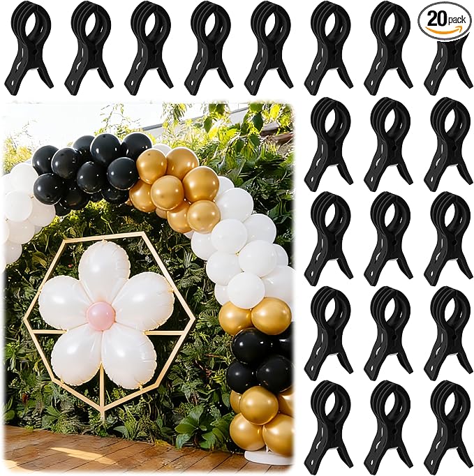 PUGPIU 20 Pack Balloon Arch Clips by Unknown