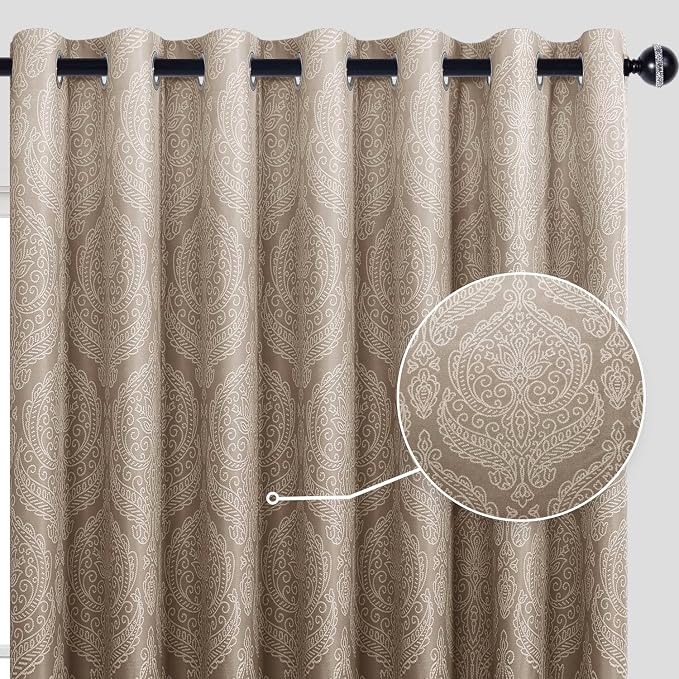 DWCN Ombre Blackout Curtains for Living Room - Image 2