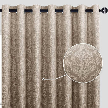 DWCN Ombre Blackout Curtains for Living Room - Image 2