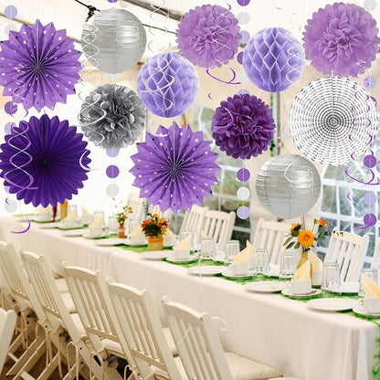 Roetyce Purlpe Retirement Party Decorations Women, Happy Retirement Banner | - Image 9