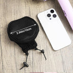 Hair Dryer Diffuser, Double-Layer Nylon Hair Dryer Sock Cover for Curly, Foldable Travel Diffuser Dryers Attachment, Soft, Heat-Resistant, Flexible, Reusable Diffusers Attachment