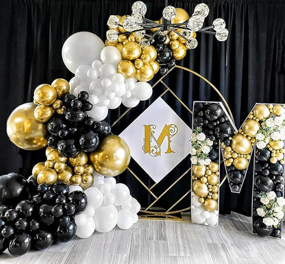 BAUANOOY 100pcs White Balloons 12 inch - Image 6