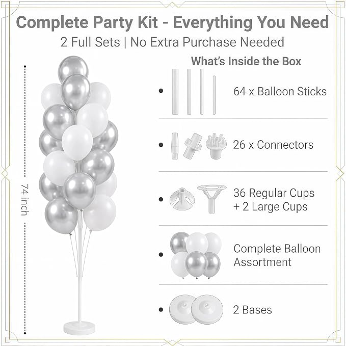 Balloon Column Kit Set of 2 - Image 2