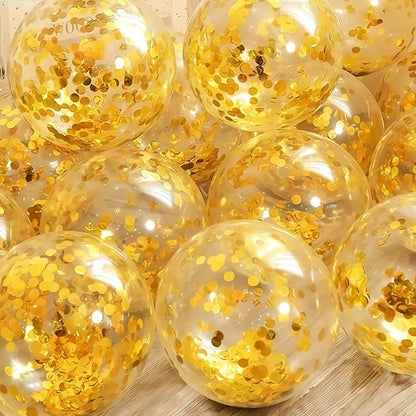 Gold Confetti Balloons - Image 6
