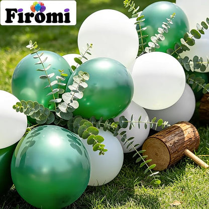 Firomi Pearl Green Balloons 12-inch 100 Pack | Latex Thicken Premium Durable - Image 6
