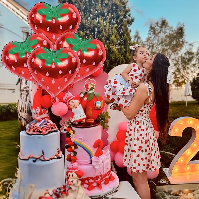18 Inch Strawberry Foil Balloons - Image 4