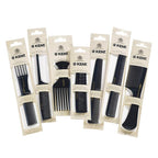 Kent SPC82 Fine Tooth Salon-Style Dressing Comb - Professional Barber Haircut Comb for Styling and Teasing - Quality Barber Supplies - Saw-cut Handmade in England