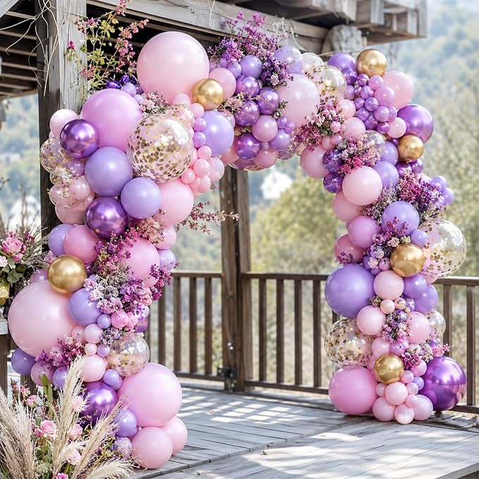 Pink and Purple Balloons - Image 5