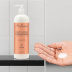 Shea Moisture Curl & Shine Conditioner Coconut & Hibiscus, for Thick, Curly Hair, to Moisturize & Soften, 24 oz
