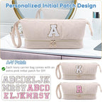 Initial Personalized Hair Dryer Case,Double-Layer Hair Tools Travel Carrying Case for Shark FlexStyle/SmoothStyle with Hair Dryer Bag - Hair Air Wrap Dryer Case Flat Curling Iron Travel Organizer