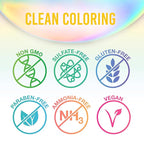 Punky Bright Yellow Semi Permanent Hair Color - Vegan & Cruelty-Free Conditioning Hair Dye, Lasts Up to 35 Washes, 3.5 fl oz