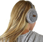 C.C Soft Winter Warm Adjustable Headband Ear Warmer Earmuffs