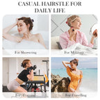4.3 Inch Large Hair Claw Clips for Thin Thick Curly Hair Big Matte Hairclips Banana Strong Hold Jaw Clip Fashion Hair Accessories for Women and Girls (Nonslip, 8PCS)