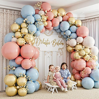 Gender Reveal Balloon Garland Arch Kit - Image 6
