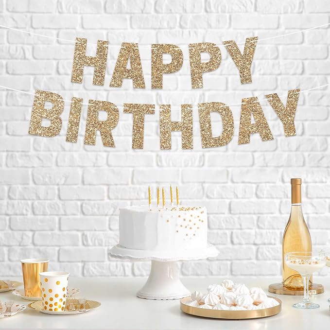 Pre-Strung Happy Birthday Banner - Image 3