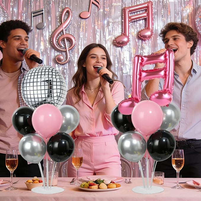 4 Sets Music Party Balloons Stand Kit - Image 5