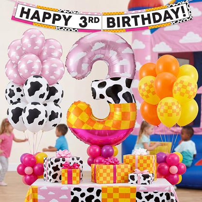 40 Inches Number 3 Balloon - Image 5