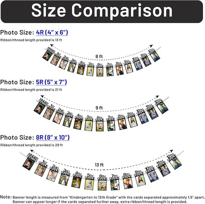 PartyHooman Graduation Photo Banner K-12, Kindergarten to 12th Grade - Image 9