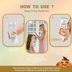Gold Temporary Hair Color Spray for Kids, Silver Instant Colored Hair Dye Alternative for Boys Girls Teens Men Women, Quick Styling for Party Christmas Halloween, Disposable Washable, 150ml