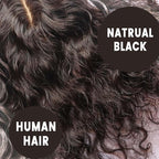 Real Human Hair Topper for Thinning Hair Women Clip in Straight Hairpiece Silk Base Natural Black 12 in