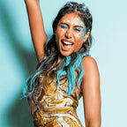 Brite Liquid Aqua Hair Chalk | Cruelty-Free, Easy to Apply, & Washes Off Effortlessly | Vegan Temporary Hair Color | 0.34 Fl Oz