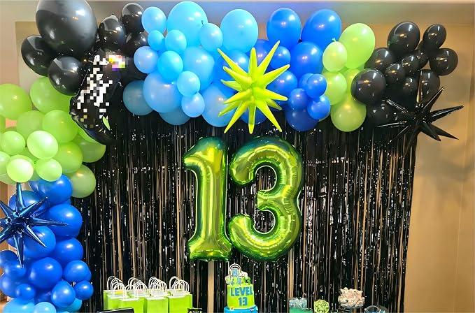 Light Green Number 1 Balloon 40 inch, Birthday Party Balloons Decorations | - Image 6