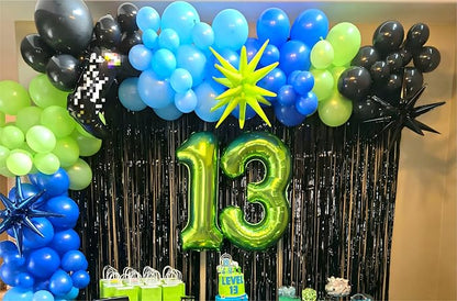 Light Green Number 1 Balloon 40 inch, Birthday Party Balloons Decorations | - Image 6