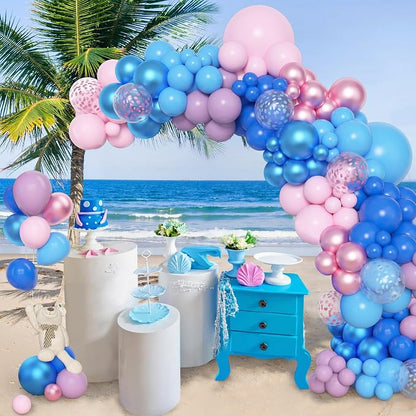 Amandir 153pcs Pink and Blue Balloon Arch Garland Kit Different Sizes | 18 12 - Image 7