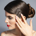 The Hair Edit Neat As a Pin Bobby Pins – Professional Grade 2" Matte Black Hair Pins With Storage Bag, 60 pcs