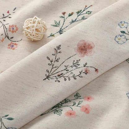 Kitchen Valances for Windows, Farmhouse Floral 52x18 Inch, 1 Panel | Country - Image 3