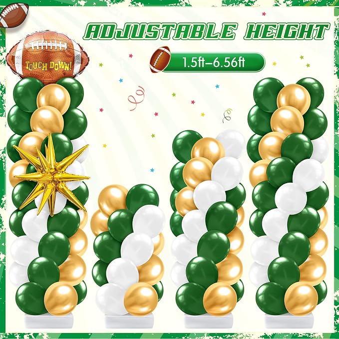 Kasyat 2 Sets Football Balloon Column Stand Kit - Image 5