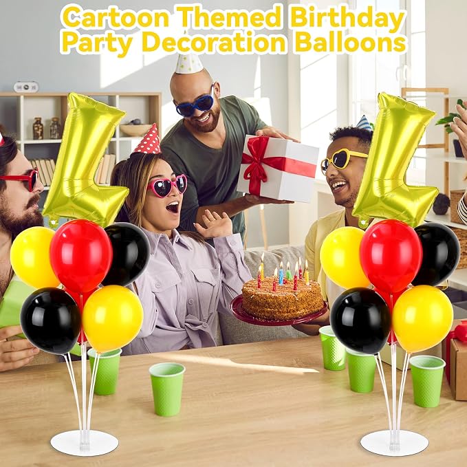 Cartoon Party Balloons Stand Kit 2 Sets - Image 5