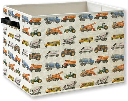 Car Boys Room Nursery Storage Basket by KSDUT
