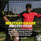 Storelli ExoShield Head Guard, Military-Grade Head Protection, Foam Padding Headband, Official Headgear of US Club Soccer