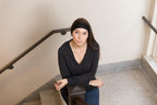RiptGear Stretch Sport Headband for Women (Solid Black) — Made of Non-Slip Sweat Wicking Fabric — Great for Yoga, Running or The Gym — Soft Headband That Fits Most Head Sizes — (1-Pack)